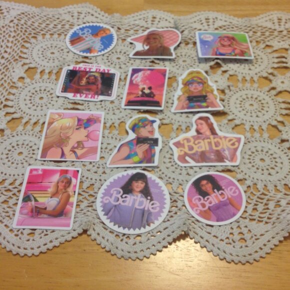 Barbie stickers for laptop, lockers, crafts, scrapbooking - Picture 1 of 4